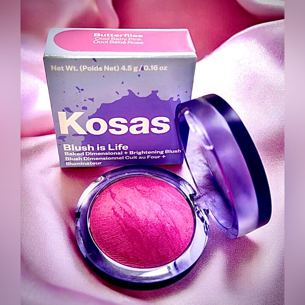 Kosas “Blush is Life” Butterflies: Cool Baby Pink  Blush BNIB! MSRP $29.